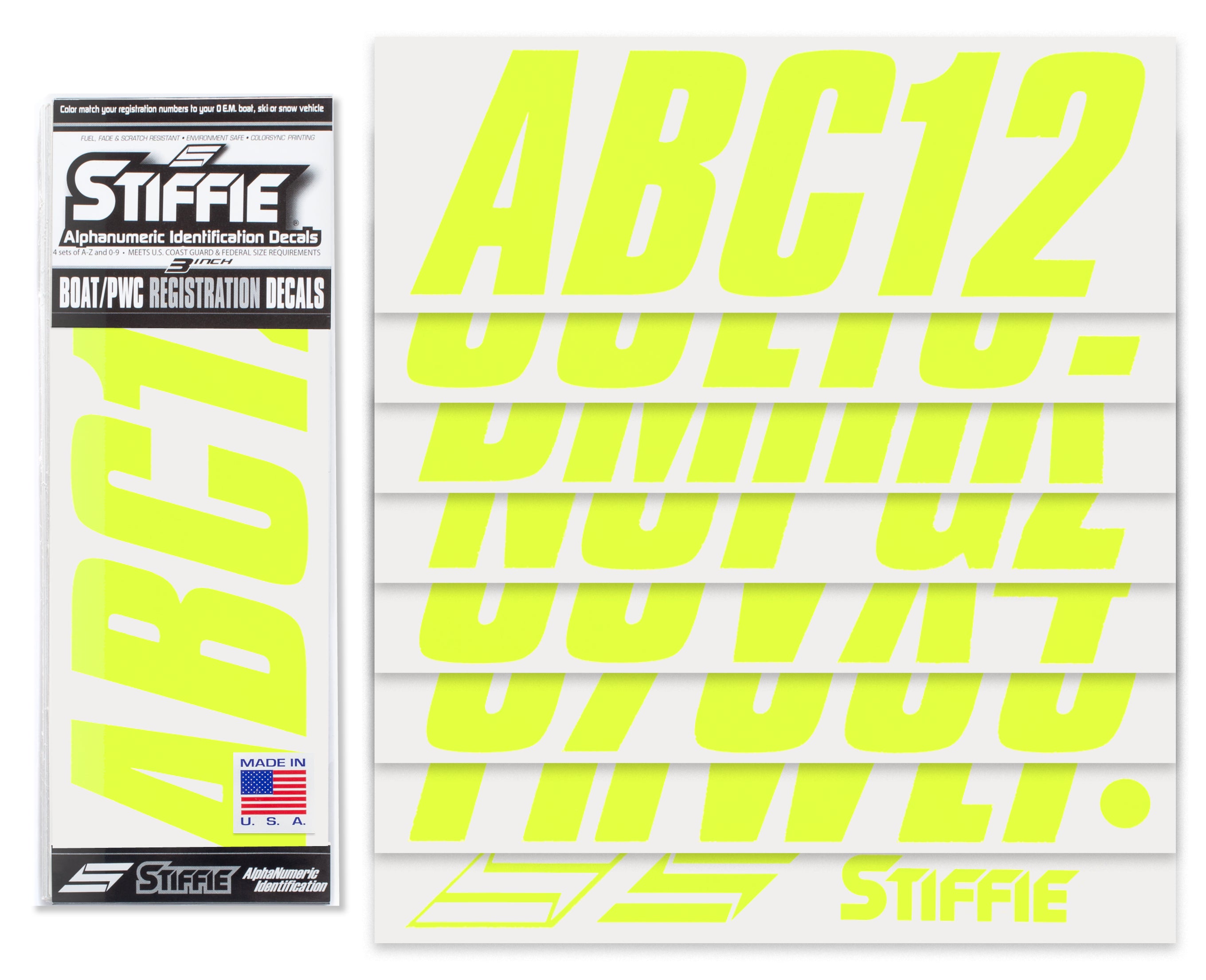 STIFFIE Shift Day Glow Yellow 3