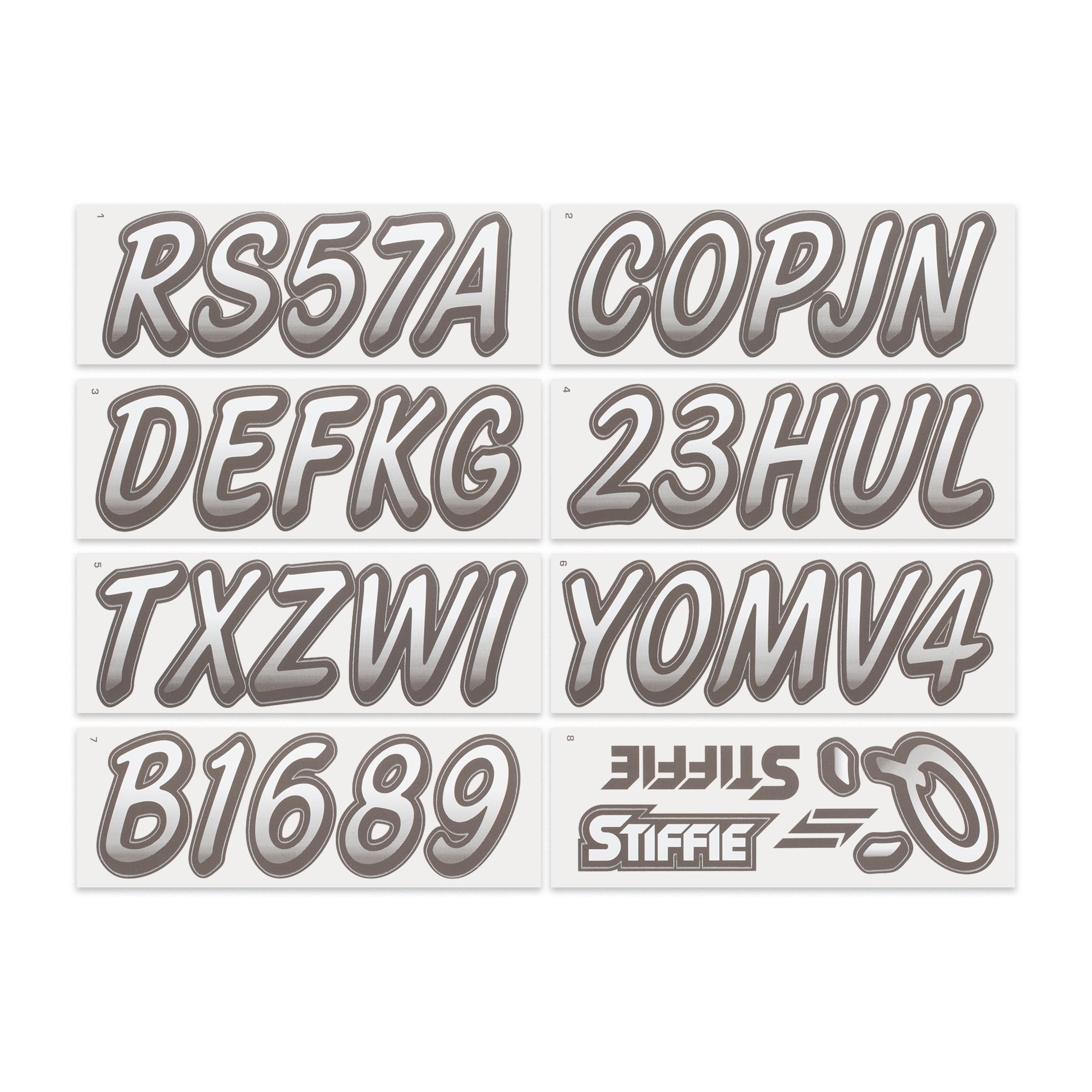 STIFFIE Whipline White/Carbon 3